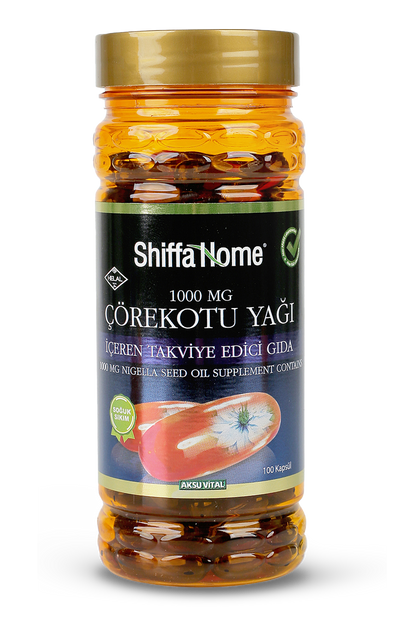 Shiffa Home Black Seed Oil 1000mg 100 Softgels Natural Halal - Shiffa Home