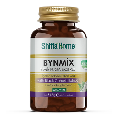 Shiffa Home Bynmix Black Cohosh 60 Capsules Natural Halal - Shiffa Home