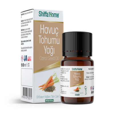 Shiffa Home Carrot Seed Oil 5ml Natural Halal - Shiffa Home