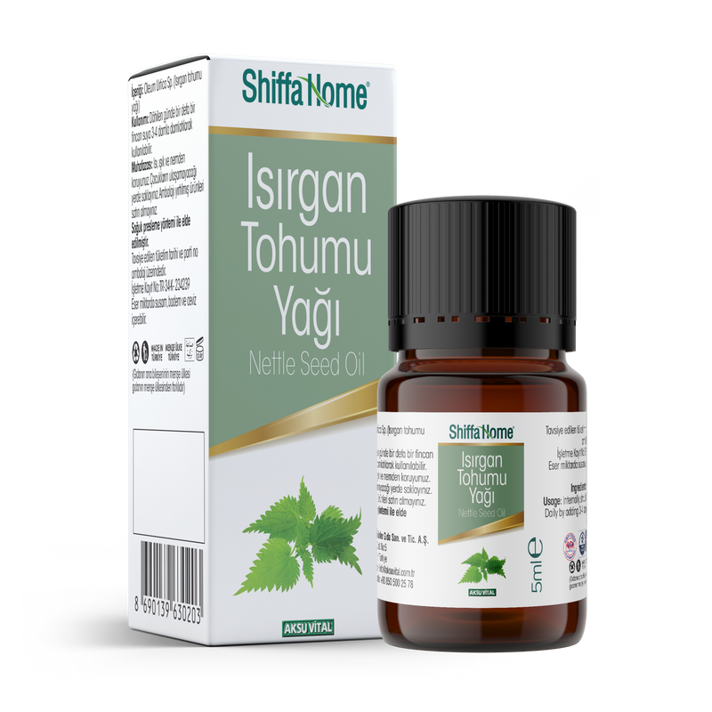 Shiffa Home Nettle Seed Oil 5ml Natural Halal - Shiffa Home