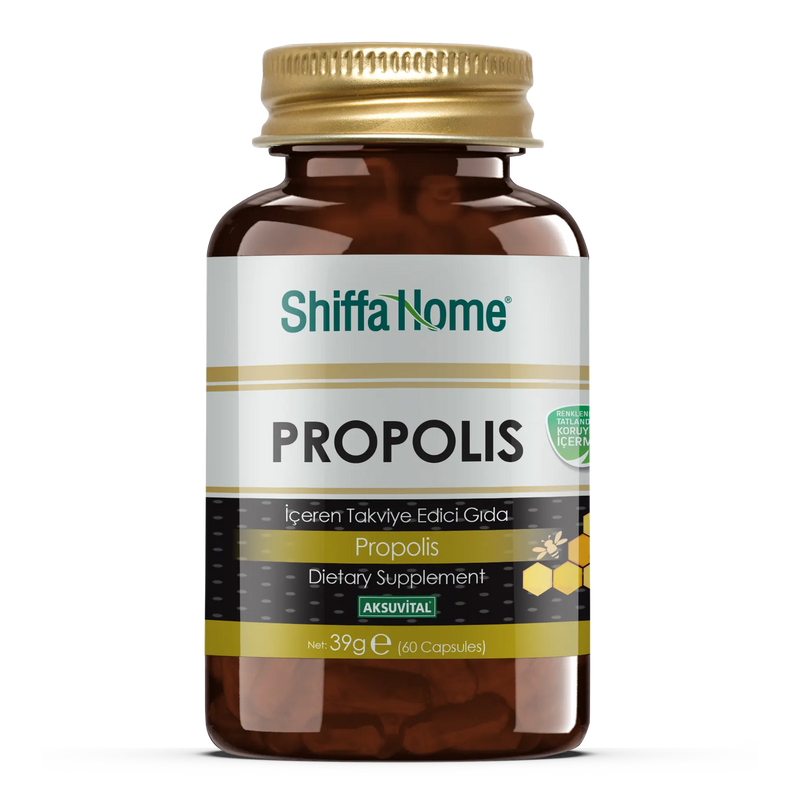 Shiffa Home Propolis 60 Capsules Natural Halal - Shiffa Home