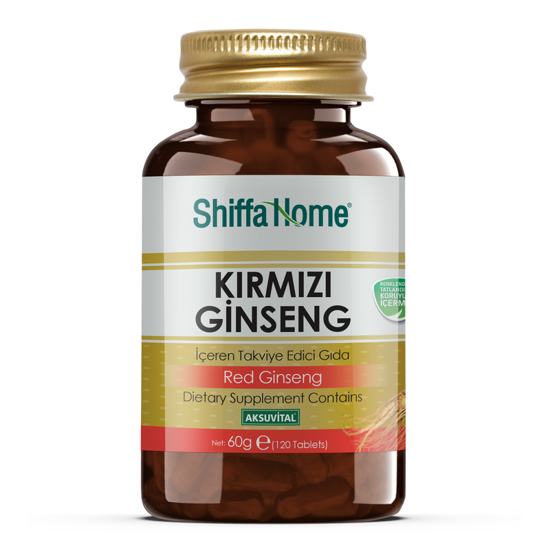 Shiffa Home Red Ginseng 60 Capsules Natural Halal - Shiffa Home