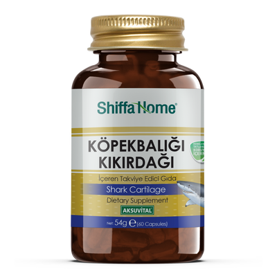 Shiffa Home Shark Cartilage 60 Capsules Natural Halal - Shiffa Home