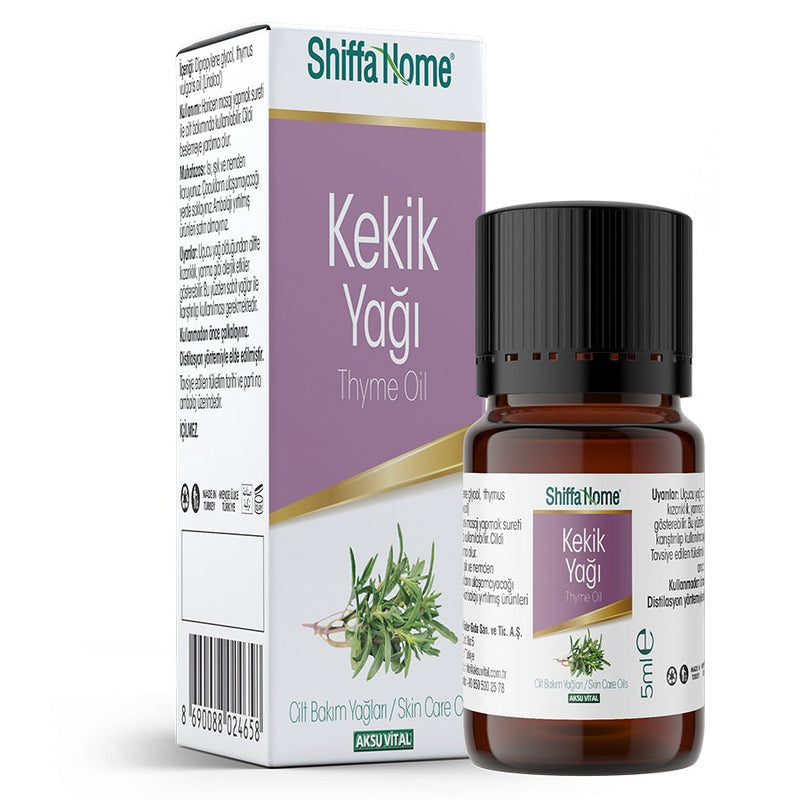 Shiffa Home Thyme Oil 5 ml Natural Halal Certified - Shiffa Home