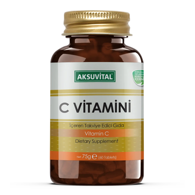 Shiffa Home Vitamin C 60 Tablets Natural Halal - Shiffa Home