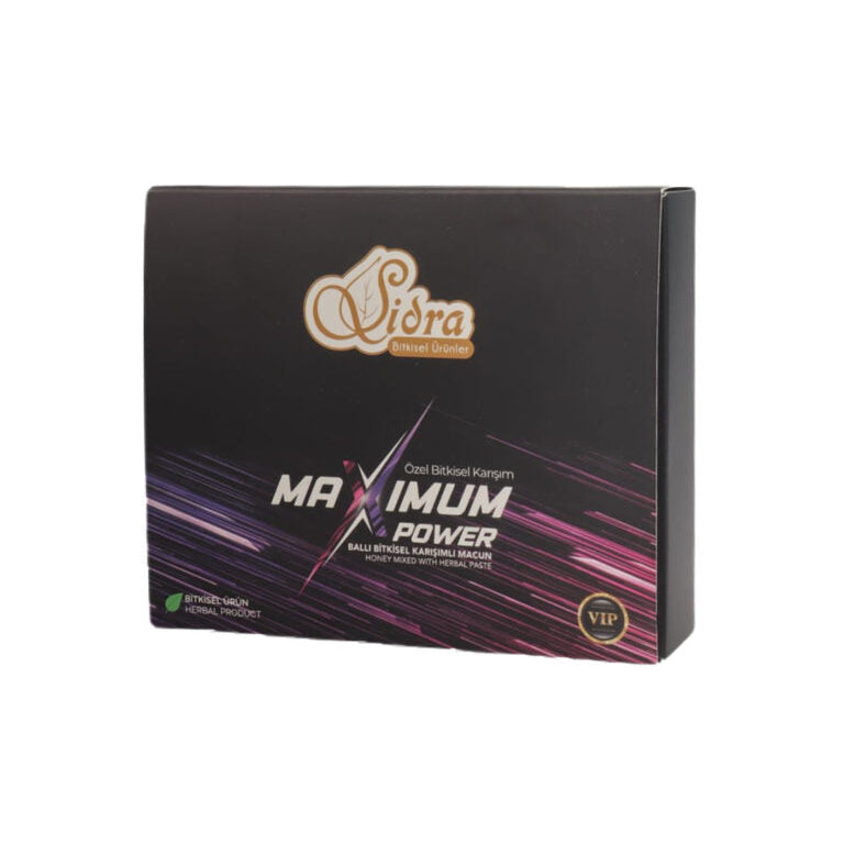 Sidra Maximum Power Herbal Honey Paste Stick 12g x 10 box packaging - صورة 2