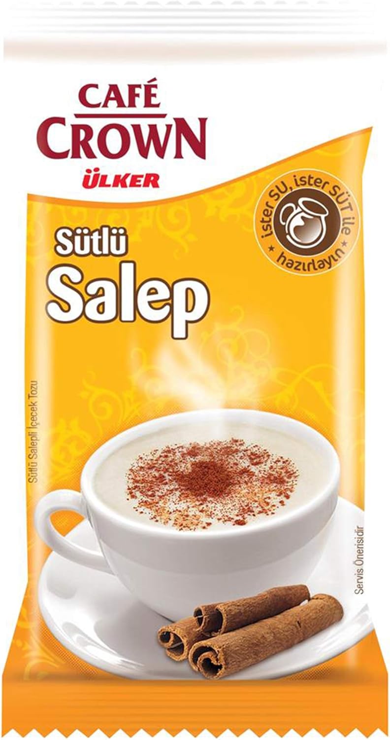Ulker Cafe Crown Salep Turkish drink 10 sachets - Ulker - Image 2