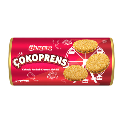 Ulker Cokoprens Cream Filled Sandwich Biscuits 300g - Ulker