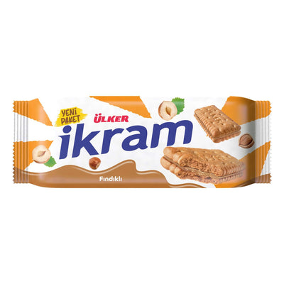 Ulker Ikram Hazelnut Cream Biscuit 84g - Ulker