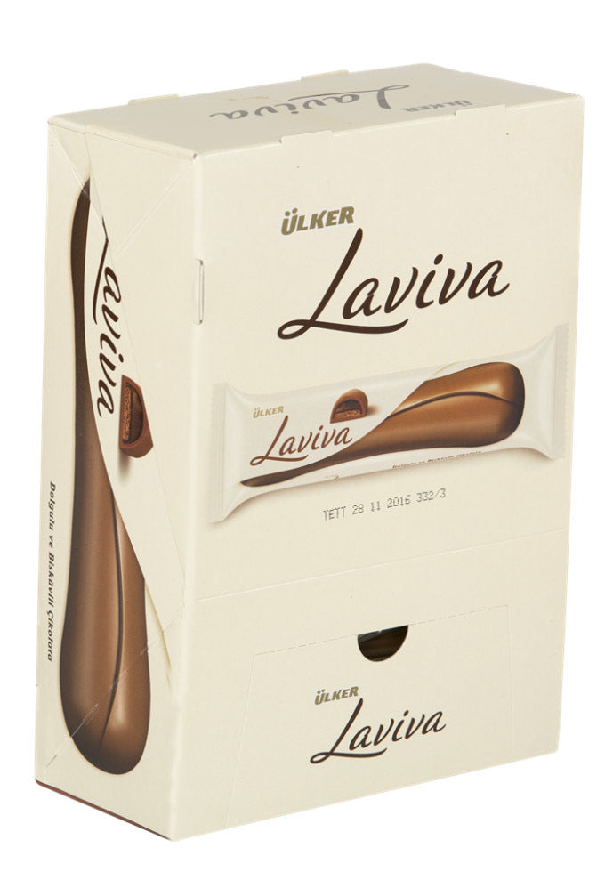 Ulker Laviva chocolate bar 35g pack of 24 pieces - Image 1