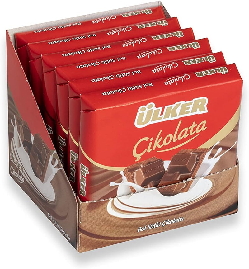 Translation missing: en.Ulker milk chocolate bar 65g single and 6 pack - Ulker - accessibility.image_number 2