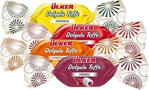 Ulker mixed holiday candy 350g bag with fruit and cream flavors - Image 2