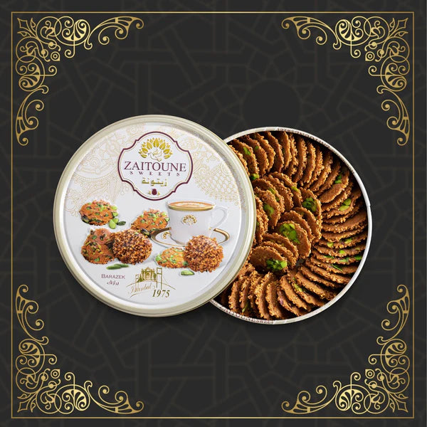 Zaitoune Turkish barazek cookies with sesame and pistachios 250g - Sets - Image 3